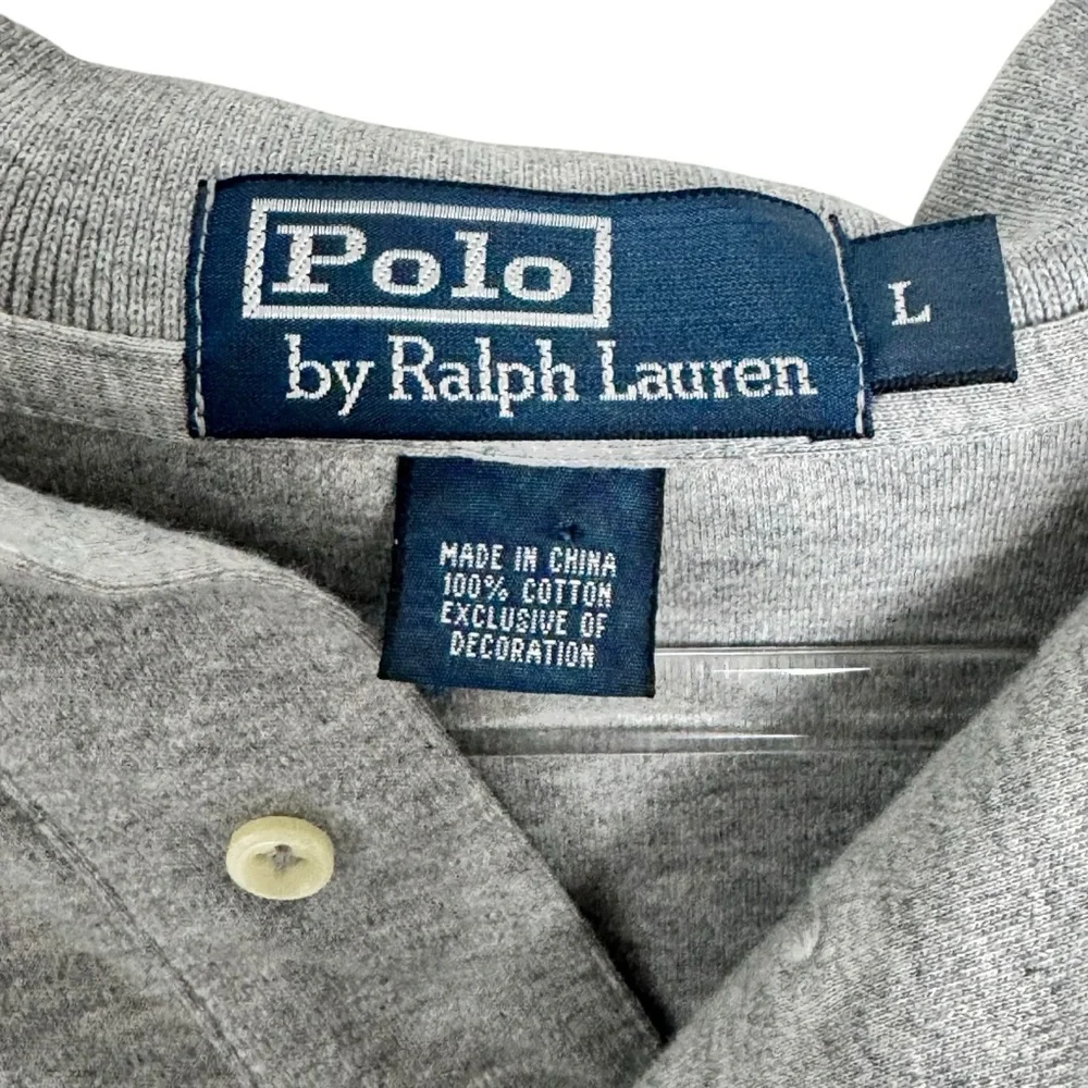 Polo by Ralph‎ Lauren Men's Gray Shirt size L